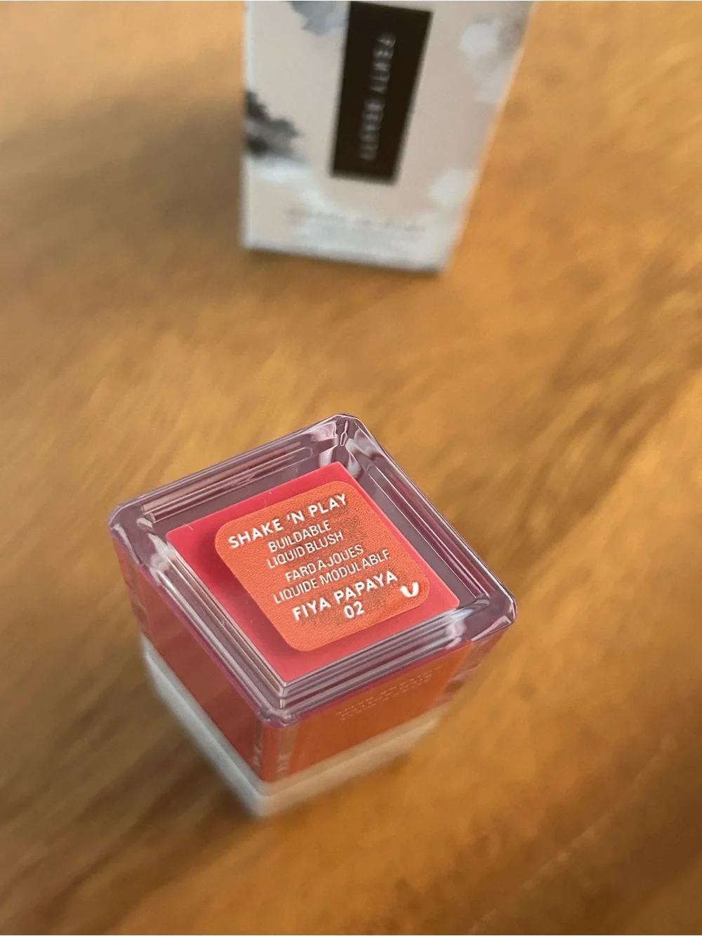 NIB★Fenty Beauty  Shake 'N Play Liquid Blush in Fiya Papaya